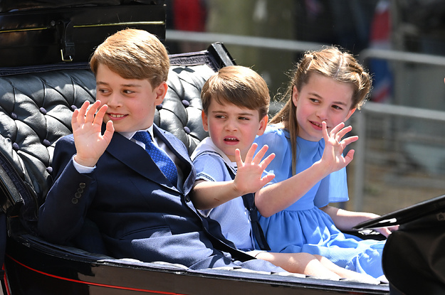 Prince George, Princess Charlotte, And Prince Louis Played A Starring Role In The Trooping The Colour