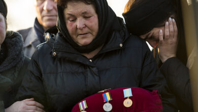This Ukrainian Mother Buried Both Of Her Sons Just Six Days Apart