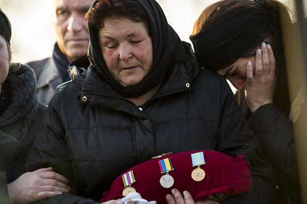This Ukrainian Mother Buried Both Of Her Sons Just Six Days Apart