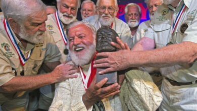 An attorney wins an Ernest Hemingway look-alike contest in Key West