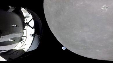 NASA's Orion capsule buzzes the moon in a last step before humans revisit lunar orbit