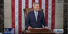 Kevin McCarthy elected US House Speaker on 15th ballot
