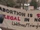 Opposing abortion-rights protests held outside state legislative building in downtown Raleigh