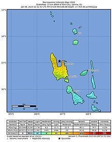 Powerful earthquake rocks Vanuatu archipelago