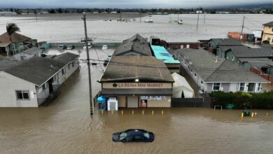 California, hit by a 2nd atmospheric river, is bracing for floods again