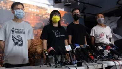 Hong Kong activists behind Tiananmen vigil sentenced to 4.5 months in jail