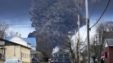 Ohio sues Norfolk Southern over the train derailment in East Palestine