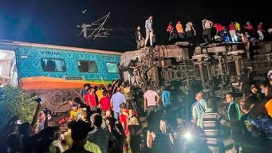 Hundreds killed after passenger trains derail in India, officials say