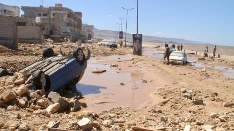 Grieving Libyans in desperate search for missing, as Red Crescent puts death toll at 11,300
