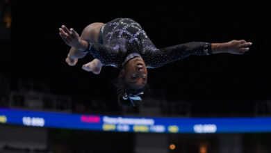 Simone Biles will go to a U.S. record 6th World Championships after 'nail-biting' win