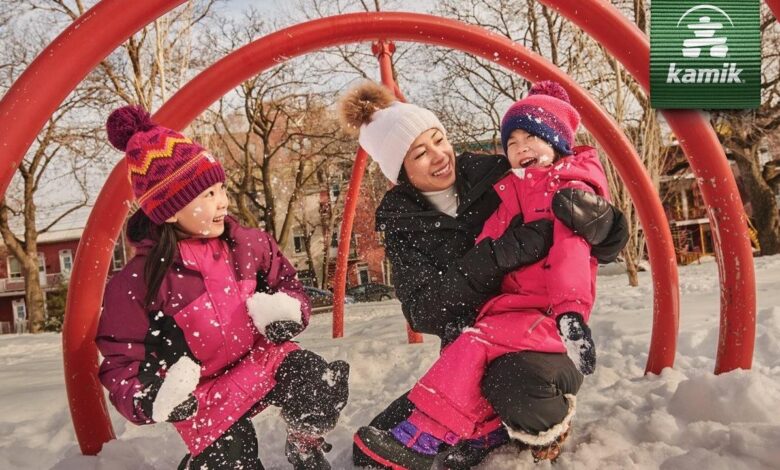5 ways to make playing outside more enjoyable this winter