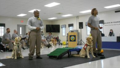 Service dog training program changes lives of incarcerated men, people with disabilities