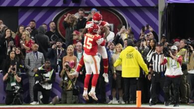 The Kansas City Chiefs win back-to-back Super Bowls