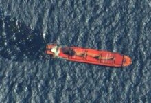 Cargo ship hit by Houthis sinks, spilling oil and fertilizer into Red Sea