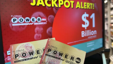 Powerball jackpot climbs to $1.3B ahead of Saturday night's drawing