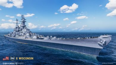 USS Wisconsin commemorates 80th anniversary with World of Warships collaboration