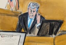 At the Trump trial, the grilling of Michael Cohen commences
