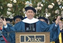 'Just swing the bat and pray:' Seinfeld shares 3 keys to life with nearly 7,000 Duke grads