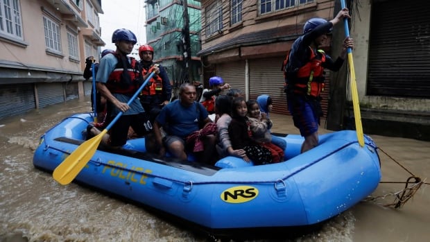 Nepal flooding, landslides after heavy rains leave dozens dead