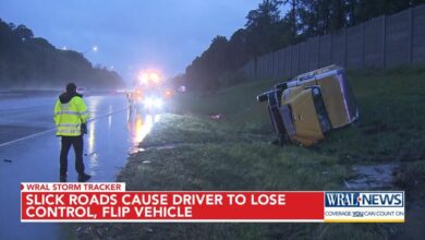 Potential Tropical Cyclone #8: Central NC faced power outages, school delays, and heavy rain