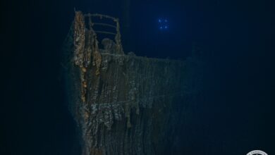 Titanic research dive reveals discovery, decay and new photos