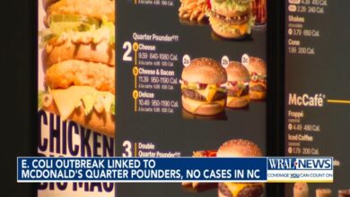 E. coli outbreak linked to McDonald's quarter pounder in several states, CDC says