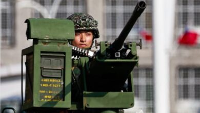 In major military exercise, China simulates sealing off Taiwan's ports