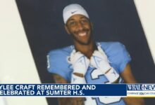 UNC's Tylee Craft remembered with memorial service in his hometown