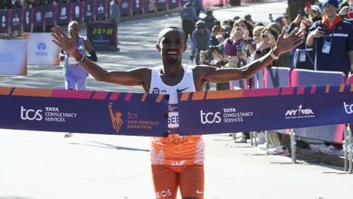 After 4 attempts, Abdi Nageeye wins the NYC marathon