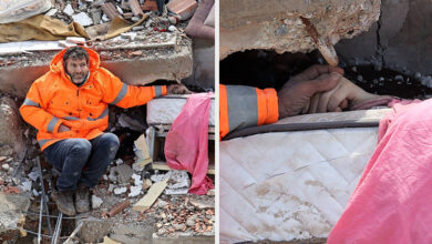 “He Never Left The Hand Of His Daughter Who Died In The Earthquake”