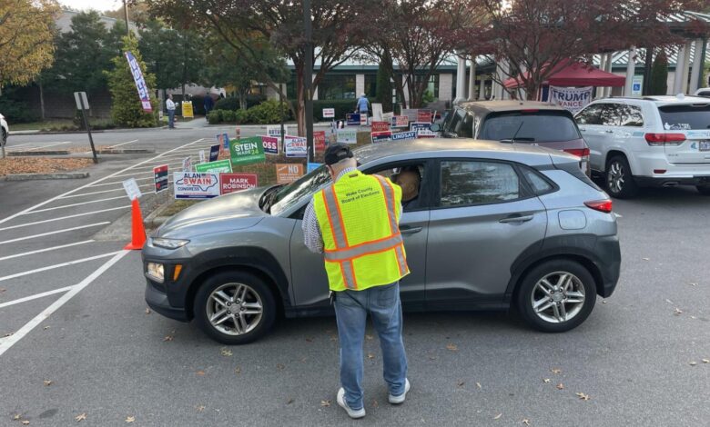 NC early voting ends with over 4 million ballots cast ahead of Election Day