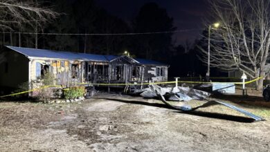 Four people hospitalized Saturday after Wake County fire