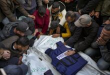 Israeli strike kills 5 Palestinian journalists in Gaza, officials say