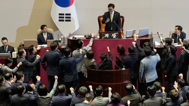 More political turmoil in South Korea as acting president also impeached by lawmakers