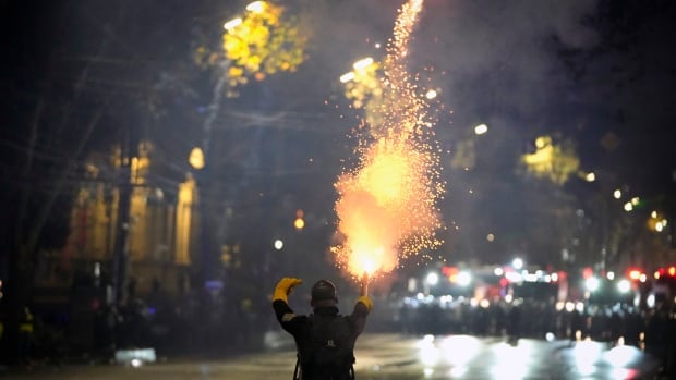 Nationwide protests in Georgia are a battle for the direction of the country — toward Europe or Russia