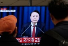 South Korean president declares emergency martial law