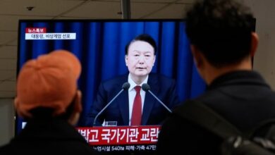 South Korean president declares emergency martial law