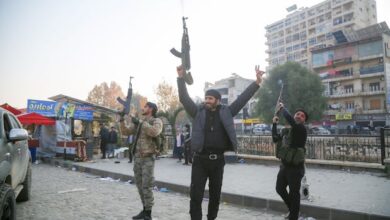 Syrian forces withdraw from key city of Homs as rebels close in on capital Damascus