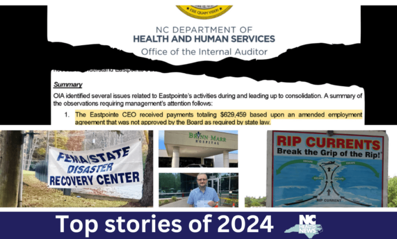 From abortion to Hurricane Helene to medical debt, here’s what drew readers to NC Health News in 2024