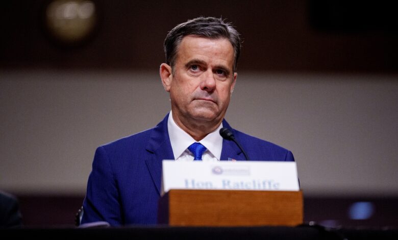 Senate confirms John Ratcliffe as Trump's CIA director