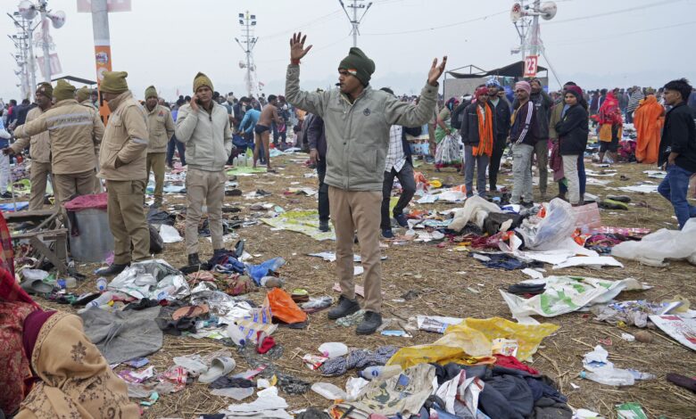 Several people are feared dead in a stampede at massive festival in India