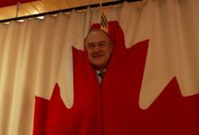 British parliamentarian calls on the U.K. to rally around Canada, throws poutine party