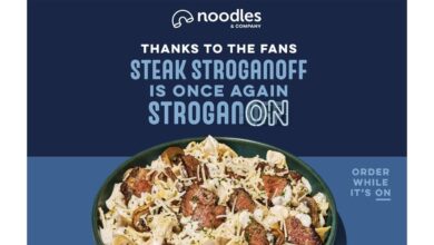 Flavor-Packed Fan-Favorite Dish, Steak Stroganoff, Returns to Fast-Casual Chain