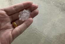 Report It: Your photos of hail storm on Cinco de Mayo