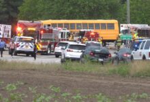 School bus involved in accident in Johnston County; some students possibly injured