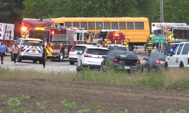 School bus involved in accident in Johnston County; some students possibly injured